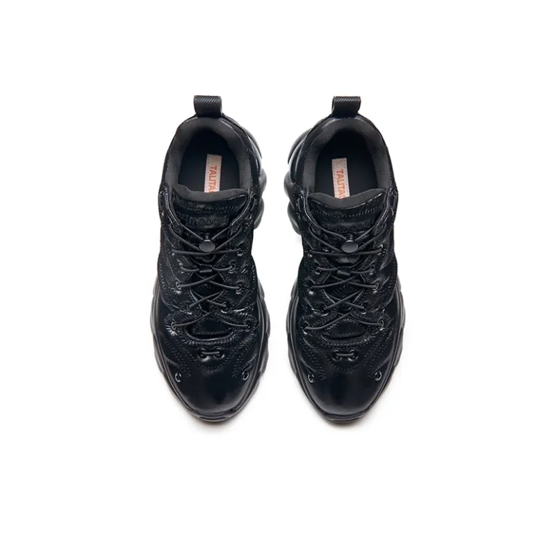 Talitaqoom Anti-Slip And Wear-Resistant Lightweight Height Increasing Low-Top Chunky Sneakers Women's-8
