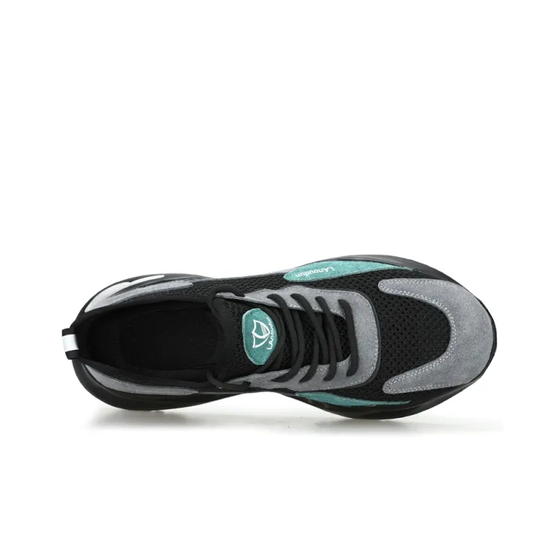 Blue Gull Shield Breathable Lightweight Low Top Outdoor Shoes Unisex Dark Gray-3