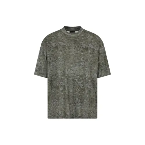 EMPORIO ARMANI T-Shirts Men Dark Green