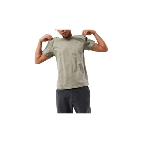 Hollister T-Shirts Men Sage Green