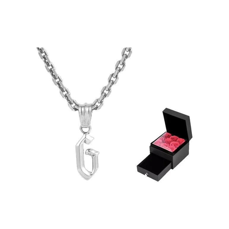 Ruibeila 925 Sterling Silver Necklaces Unisex-11