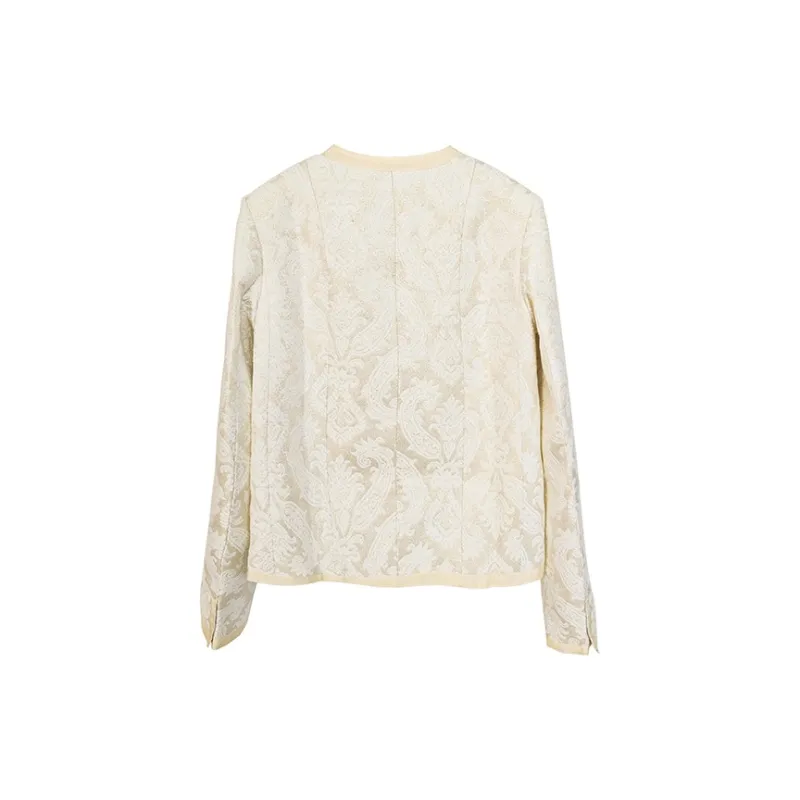 JK&JS Jackets Coats Women's Beige-1
