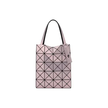 ISSEY MIYAKE Lucent Boxy Polyvinyl Chloride Resin Tote Bag Shopping Bag Shoulder Bag Handbag Women's Pink
