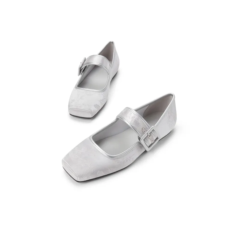 CHARLES&KEITH Small Charles & Keith Chinese Style New Chinese Style Women's Casual Shoes Flat Women's Multicolor-10