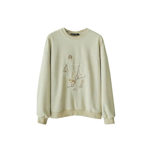 JK&JS Sweatshirts Women's Matcha Green