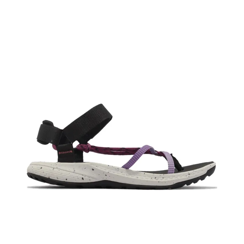 MERRELL BRAVADA CORD WRAP Beach Sandals Women's Black Purple-1