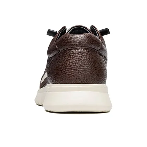 LAORENTOU Casual Shoes Men Low Top Black/Brown-10