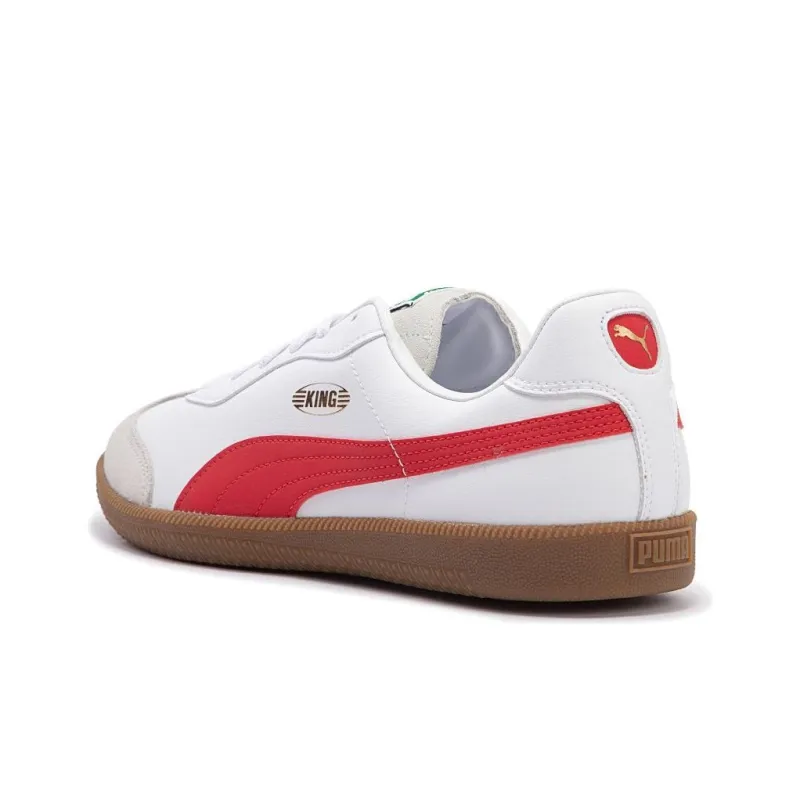 PUMA King 21 It Football Boots 'White Red Brown'-3