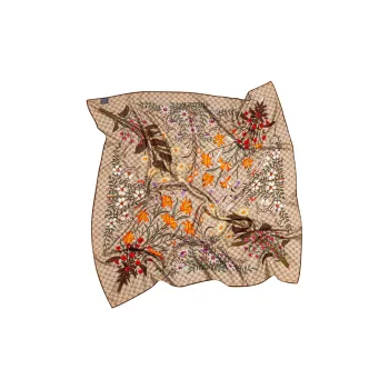 SILKUEEN Wool Mulberry Silk Silk Scarves Unisex