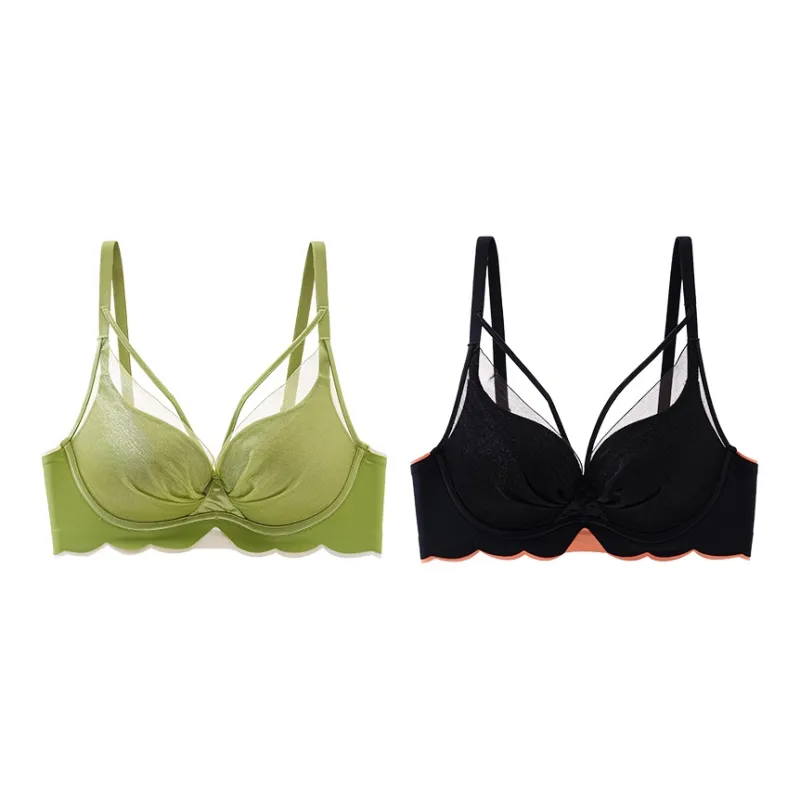 Lanza Bra Women's Gift Box Set Champagne Skin-129