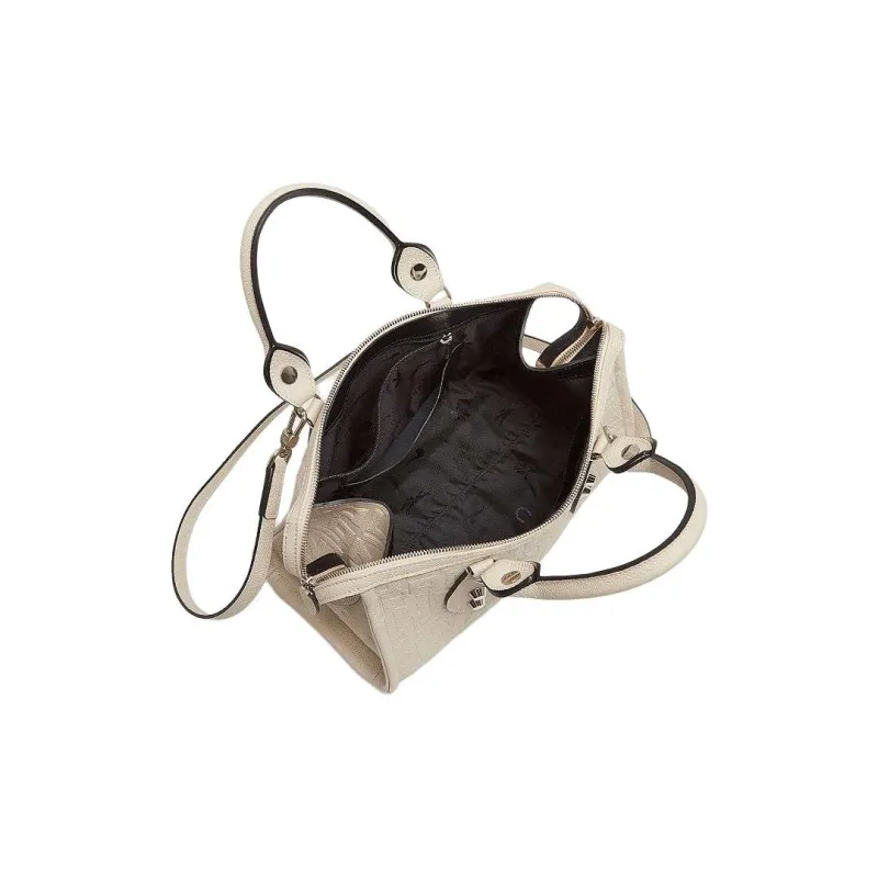 LONGCHAMP La Voyageuse Large Cow Leather Shoulder Bag Crossbody Bag Handbag Women's Pink White-3