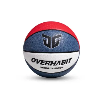 OVERHABIT PU Basketball Red Blue White Size 7 Training Unisex