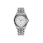Stainless Steel White Dial
