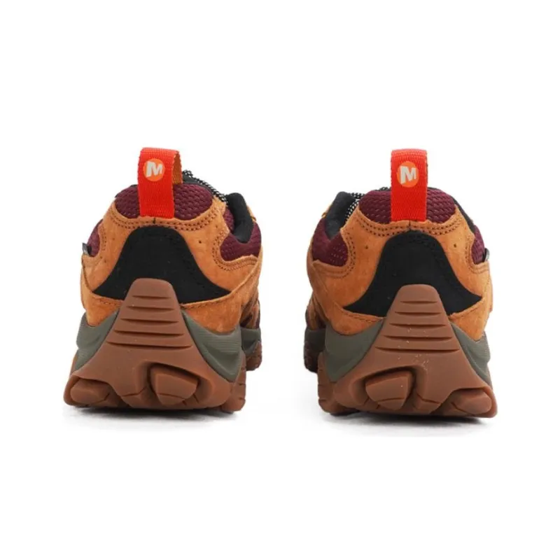 MERRELL MOAB 3 GTX Durable Breathable Low-Top Outdoor Shoes Men's Orange Red-3