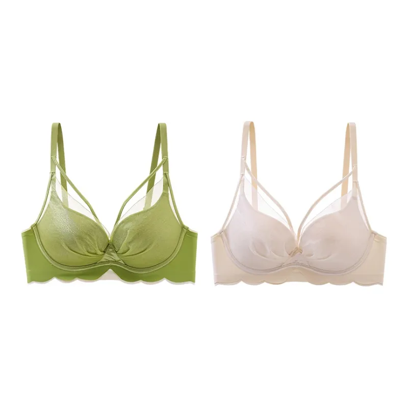 Lanza Bra Women's Gift Box Set Champagne Skin-86