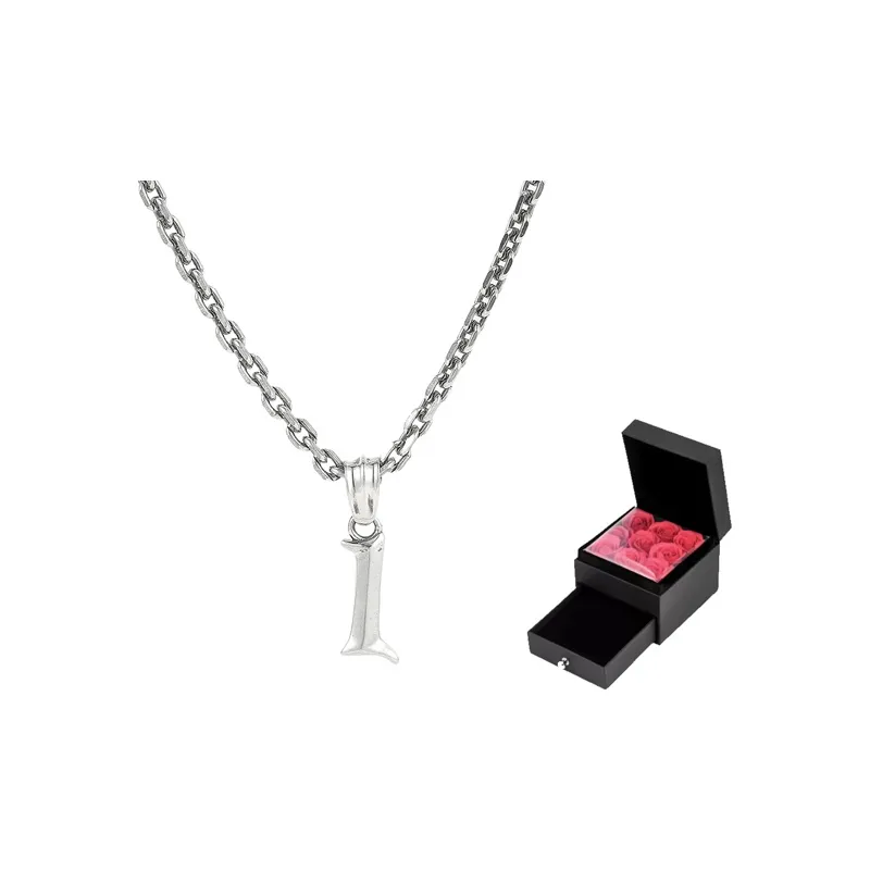Ruibeila 925 Sterling Silver Necklaces Unisex-1