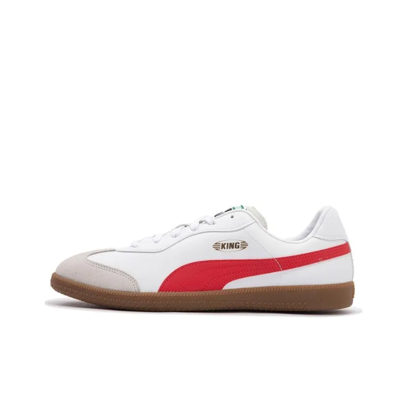 PUMA King 21 It Football Boots 'White Red Brown'-0
