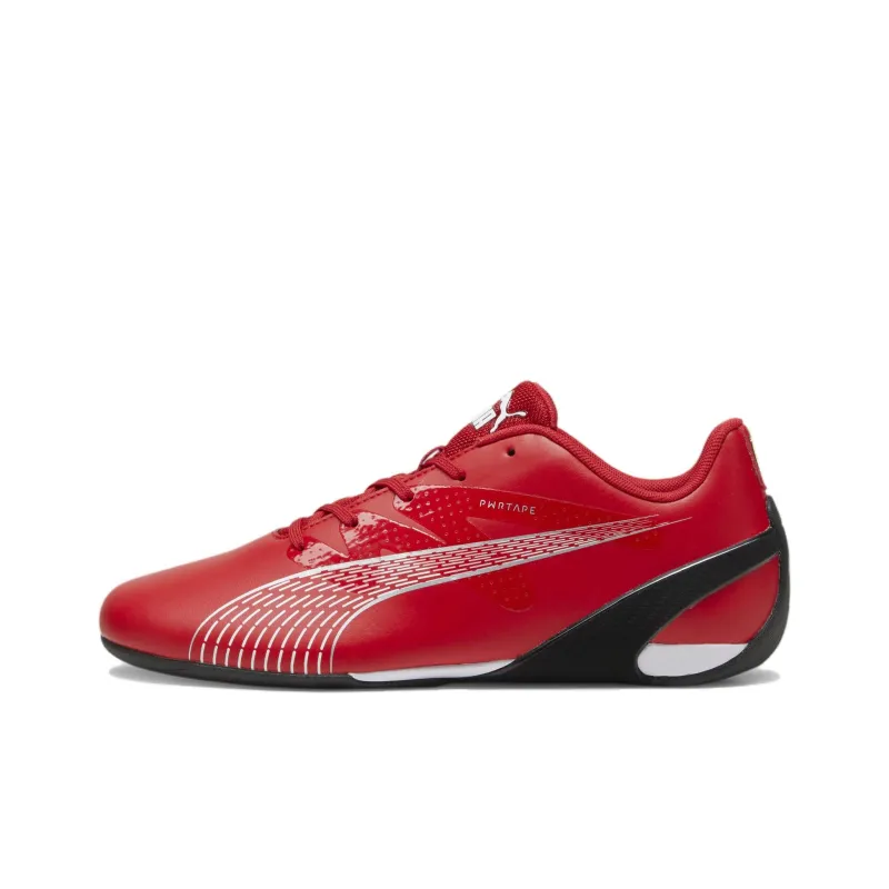PUMA Scuderia Ferrari Carbon Cat Slip-Resistant Low-Top Casual Shoes Men's Red-0