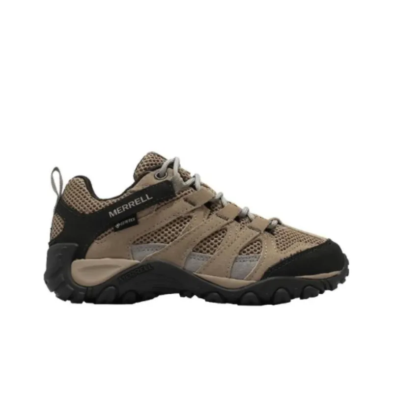 MERRELL Alverstone GORE-TEX Durable Breathable Low-Top Outdoor Shoes Women's Brown-1