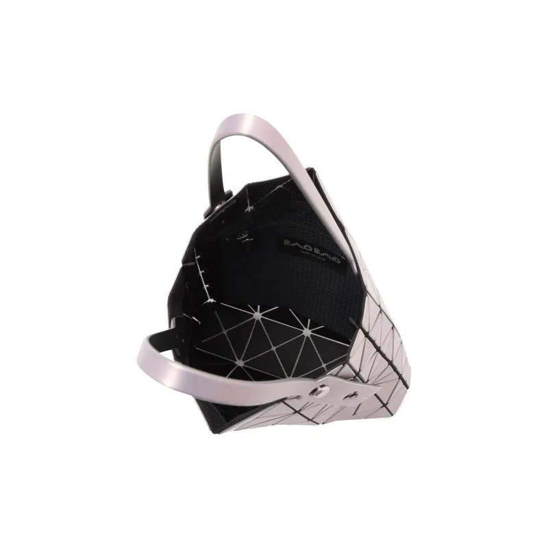 ISSEY MIYAKE Lucent Boxy Polyvinyl Chloride Resin Tote Bag Shopping Bag Shoulder Bag Handbag Women's Pink-6