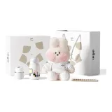 White Blush Bunny Set