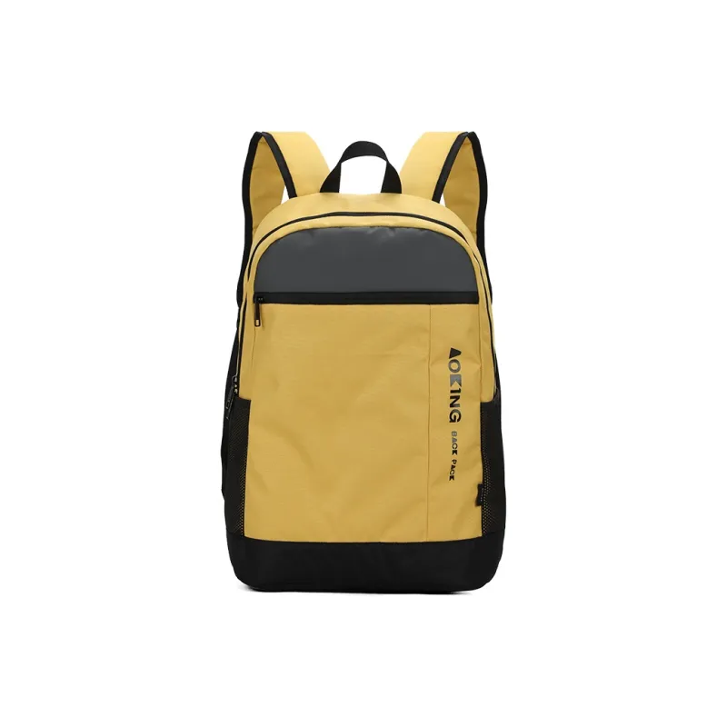 AOKING AK Nylon Laptop Bag Backpack Medium Size Unisex Black/Khaki/Army Green/Yellow/Royal Blue-12