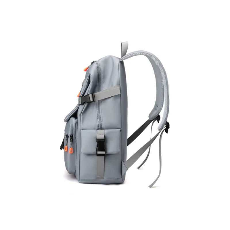 Alcohol Dragon Nylon Backpack Regular Men's Black/Gray-14