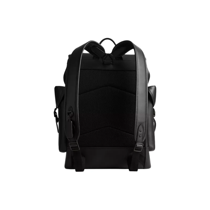 COACH Hitch Glove Tanning Backpack Tubas Women's Black-2