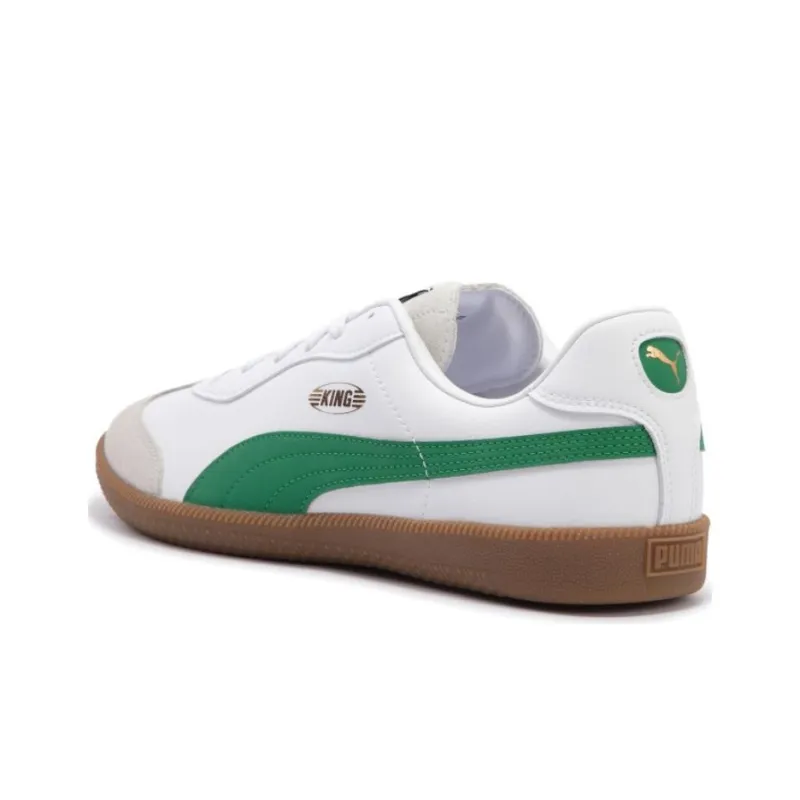 PUMA King 21 It Football Boots 'White Green Gum'-4