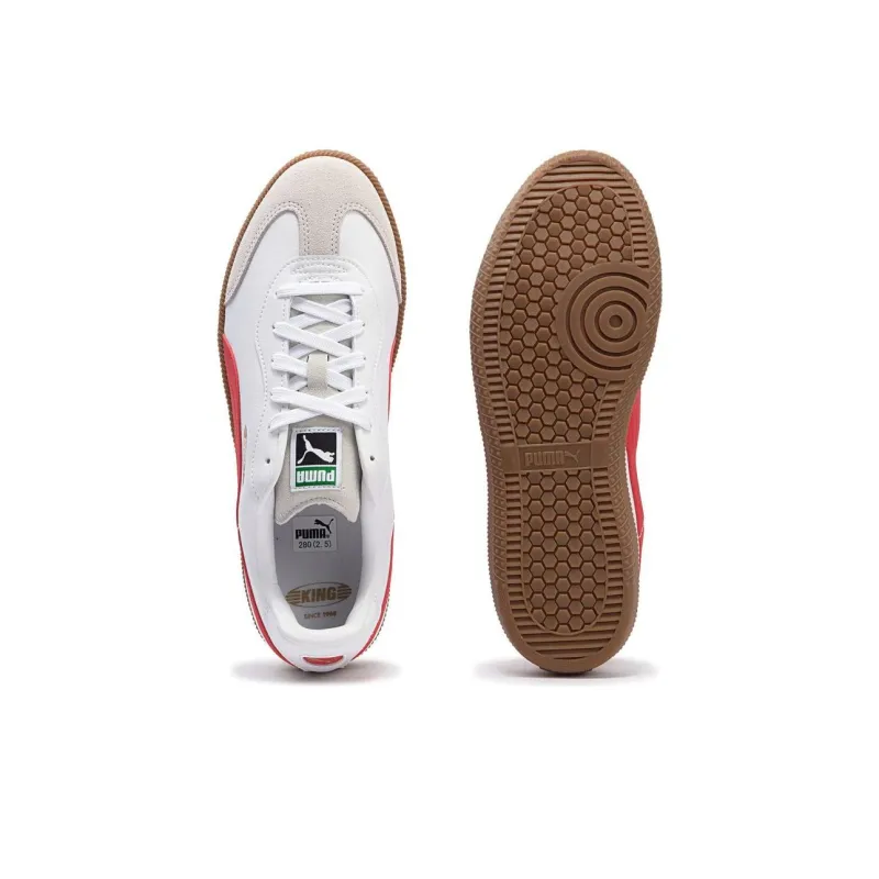 PUMA King 21 It Football Boots 'White Red Brown'-4