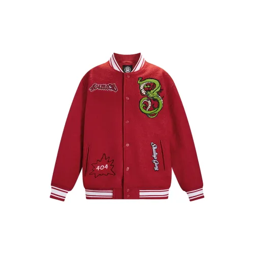 404MOB GANG Jackets Unisex Red