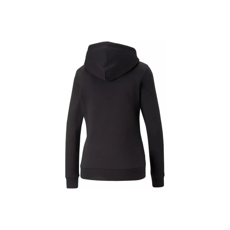 PUMA ESS+ LOGO POWER HOODIE TR Sweatshirt Women's Black-1