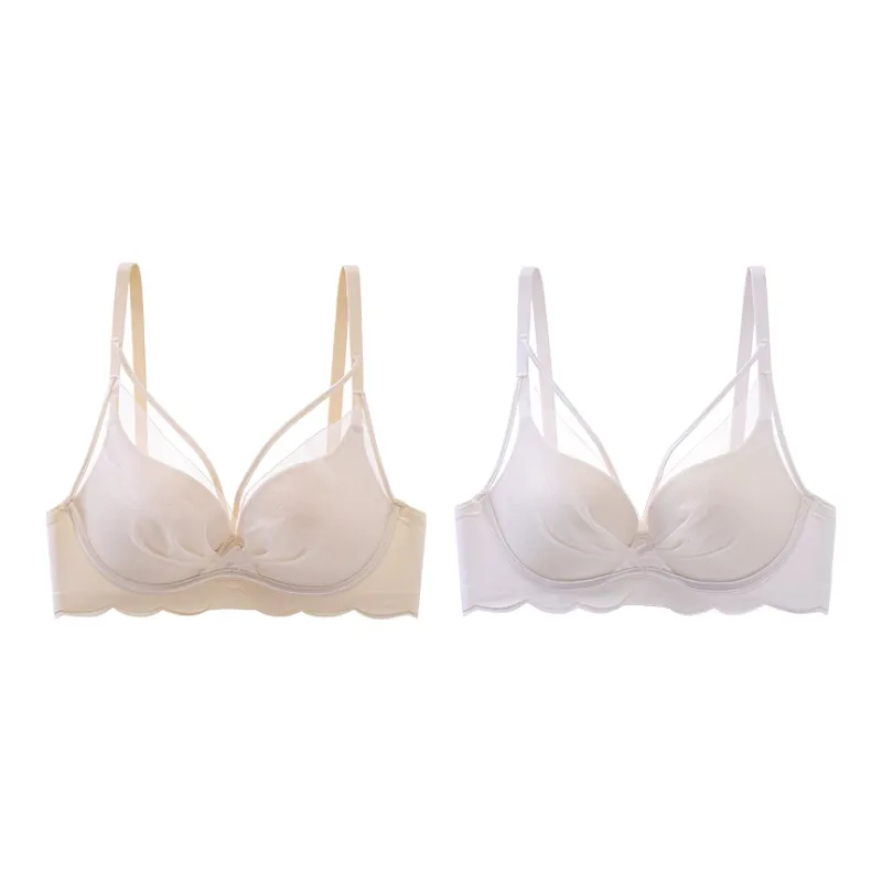 Lanza Bra Women's Gift Box Set Champagne Skin-77