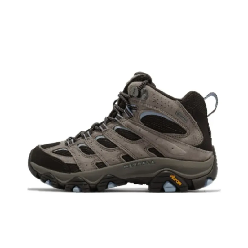 MERRELL MOAB 3 Mid GTX Wide Cushioning Wear-Resistant High-Top Outdoor Shoes Women's Brown-0