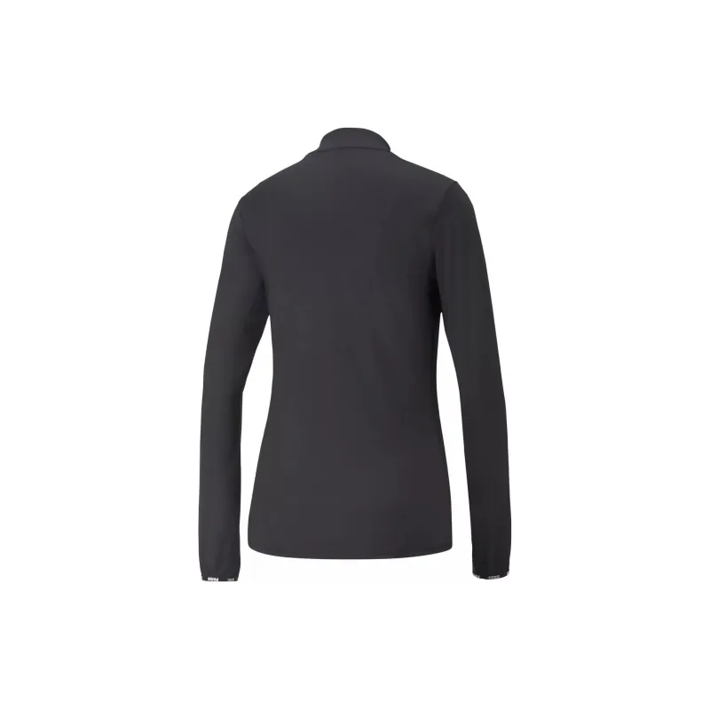 PUMA STRONG 1/4 ZIP Sweatshirt Women's Black-1