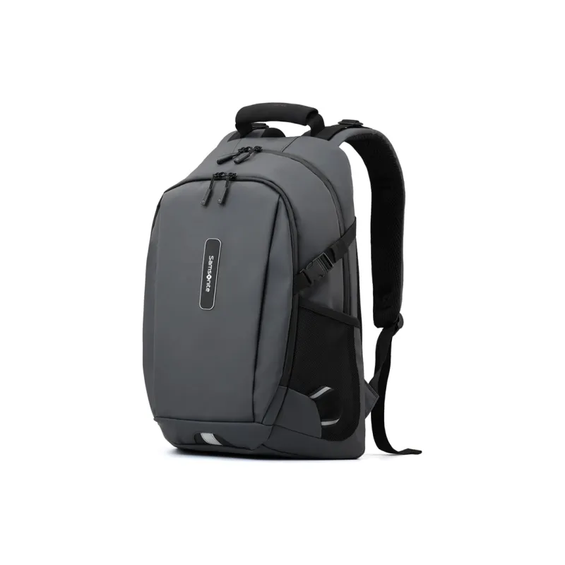 SAMSONITE Composite Backing Material Water Resistant Backpack Unisex Gray-1