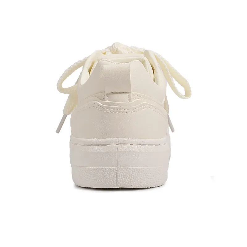 Miss Zhang Low-Top Skateboard Shoes Women's Beige Khaki-5