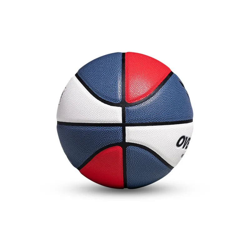 OVERHABIT PU Basketball Red Blue White Size 7 Training Unisex-2