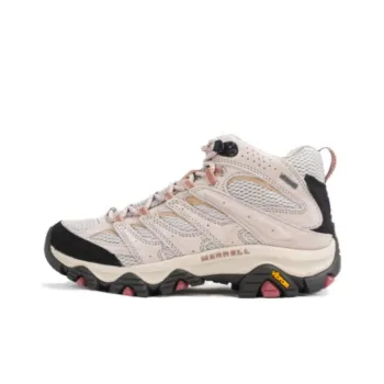 MERRELL MOAB 3 Mid GTX High-Top Outdoor Shoes Women's Cream White
