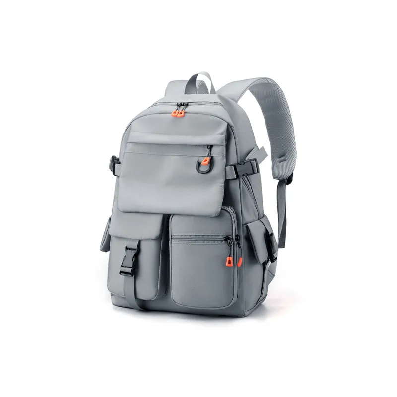 Alcohol Dragon Nylon Backpack Regular Men's Black/Gray-13