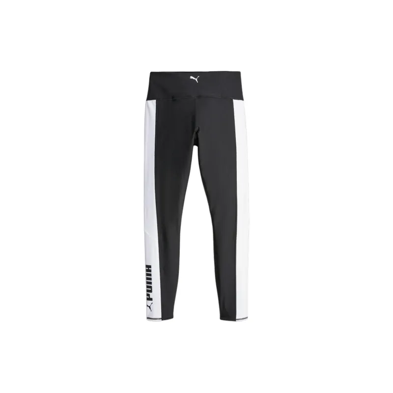 PUMA Athletic Trousers Women's Black-White-1