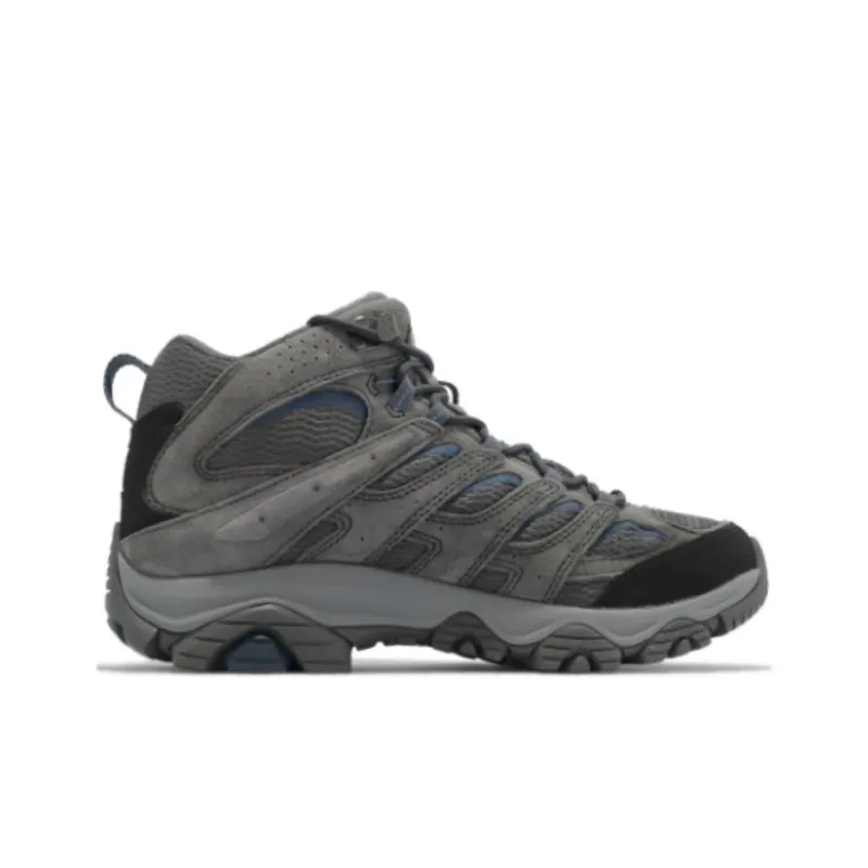 MERRELL MOAB 3 Mid GTX Cushioning Wear-Resistant High-Top Outdoor Shoes Men's Dark Gray-1