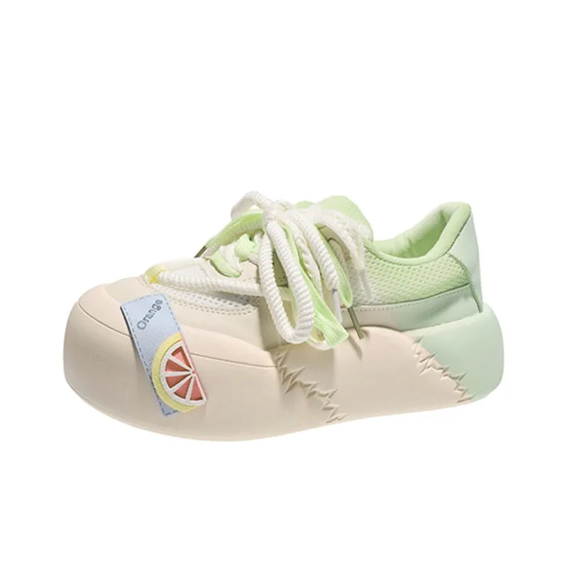 MXGM Puffy Shoes Thermal Low Top Skateboard Shoes Women's-24