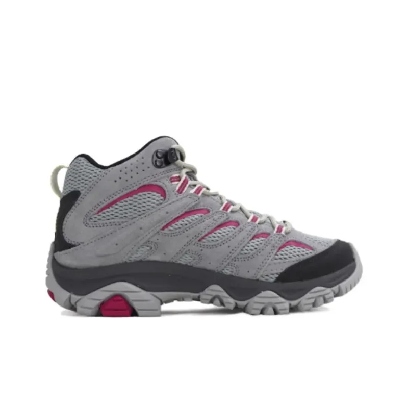 MERRELL MOAB 3 Mid Gore-TEX Cushioning Wear-Resistant High-Top Outdoor Shoes Women's Gray-1