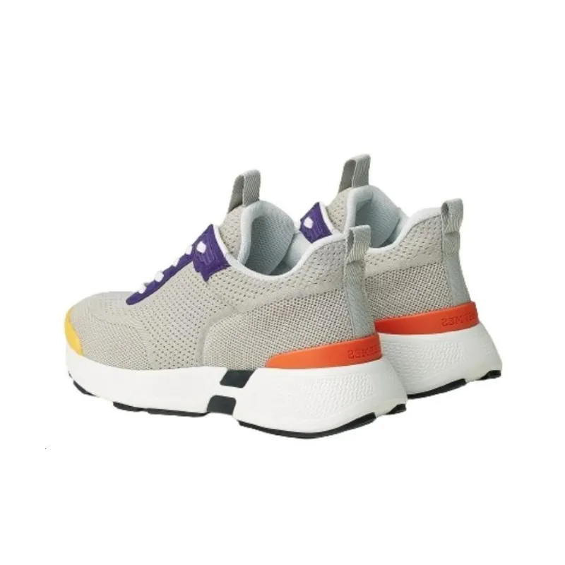 HERMES Heros Low Top Casual Shoes Women's Light Gray-2