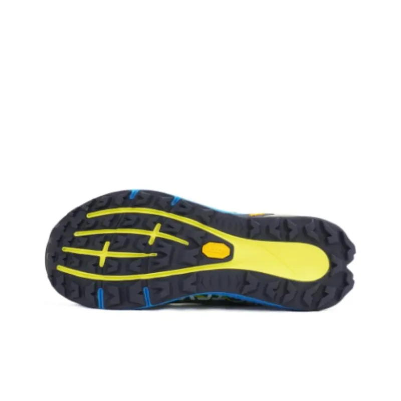 MERRELL Agility Peak 4 Gore-Te Cushioning Wear-Resistant Low-Top Outdoor Shoes Men's Blue Yellow-4