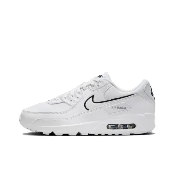 Nike Air Max 90 Cushioning, Wear Resistant Low Top Casual Shoes Unisex White