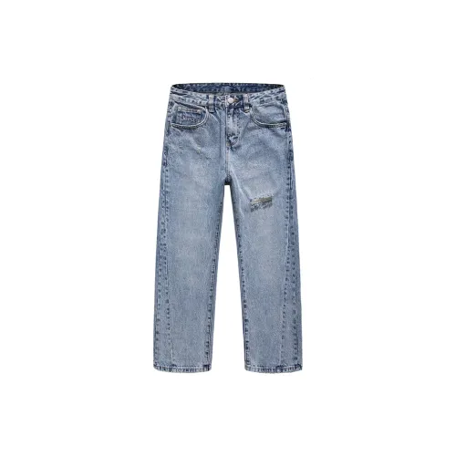 Jeep Jeans Men Snowflake Blue