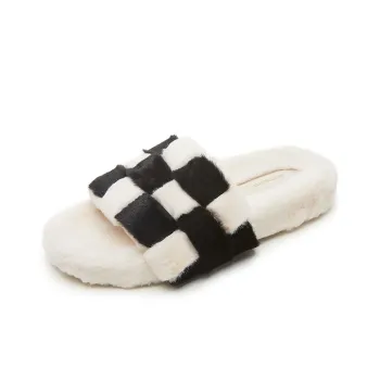 JEANSWEST Slip Resistant Quiet Slide Slippers Women's