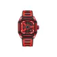 OBL-AK-E-CN-Red Case Black Dial Red Strap